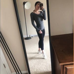 Active Marbled Knot Top